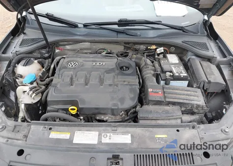 2015 Volkswagen Passat 2.0L Tdi Sel Premium из США, поврежденный, VIN 1VWCV7A31FC048840